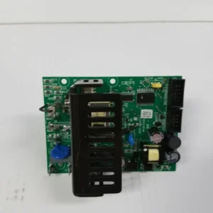 A picture of the front of an electronic board.